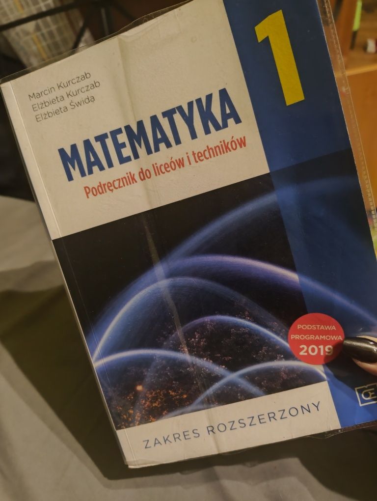 Podręcznik matematyka 1 zakres rozszerzony