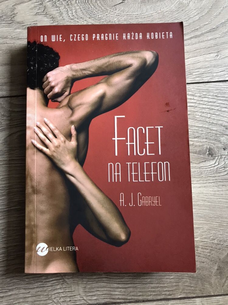 A. J. Gabryel „Facet na telefon” książka książki