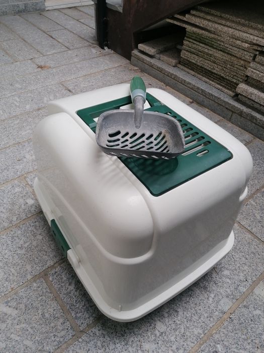 Casota de areia para gatos