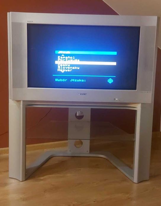 telewizor Sony 32' WEGA Panorama 100Hz oryginalny stolik pod konsolę