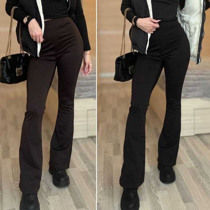 Лосини лосіни кльош дайвінг на флісі   42-44, 46-48, 50-52