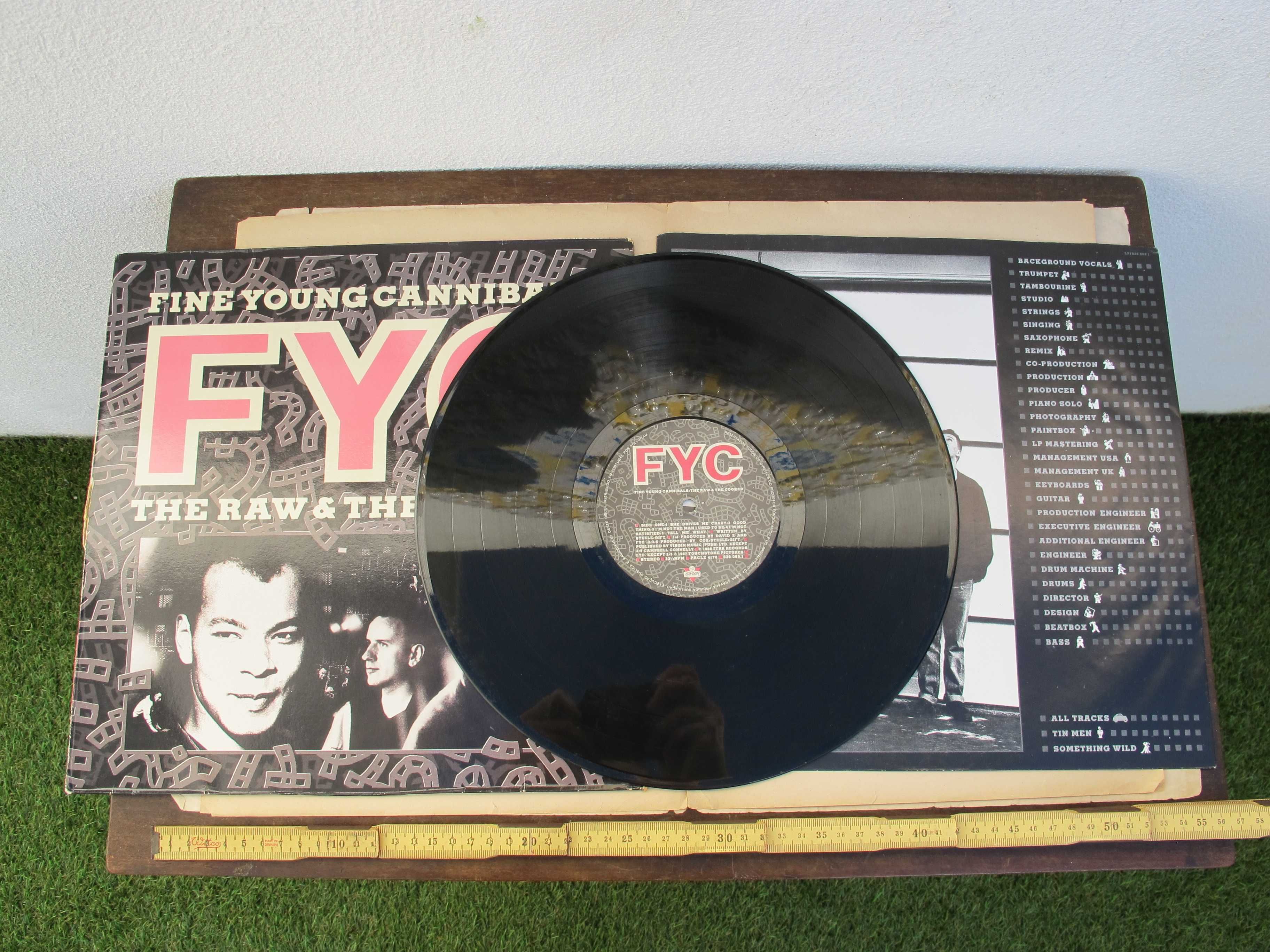 Vinil Disco LP FYC - FINE YOUNG CANNIBALS - The Raw & the Cooked
