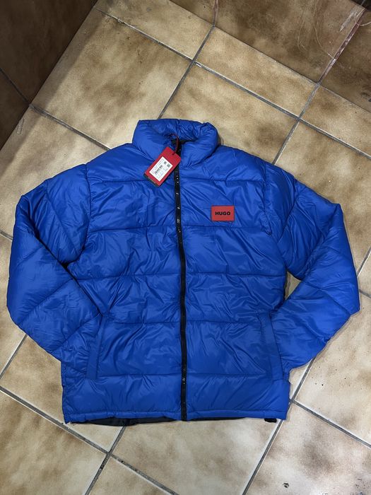 Чоловіча куртка HUGO пуховик зимова утепленна хюго нова курточка