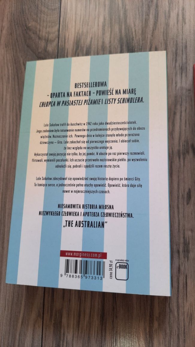 Dwupak. Tatuażysta z Auschwitz + Podróż Cilki.