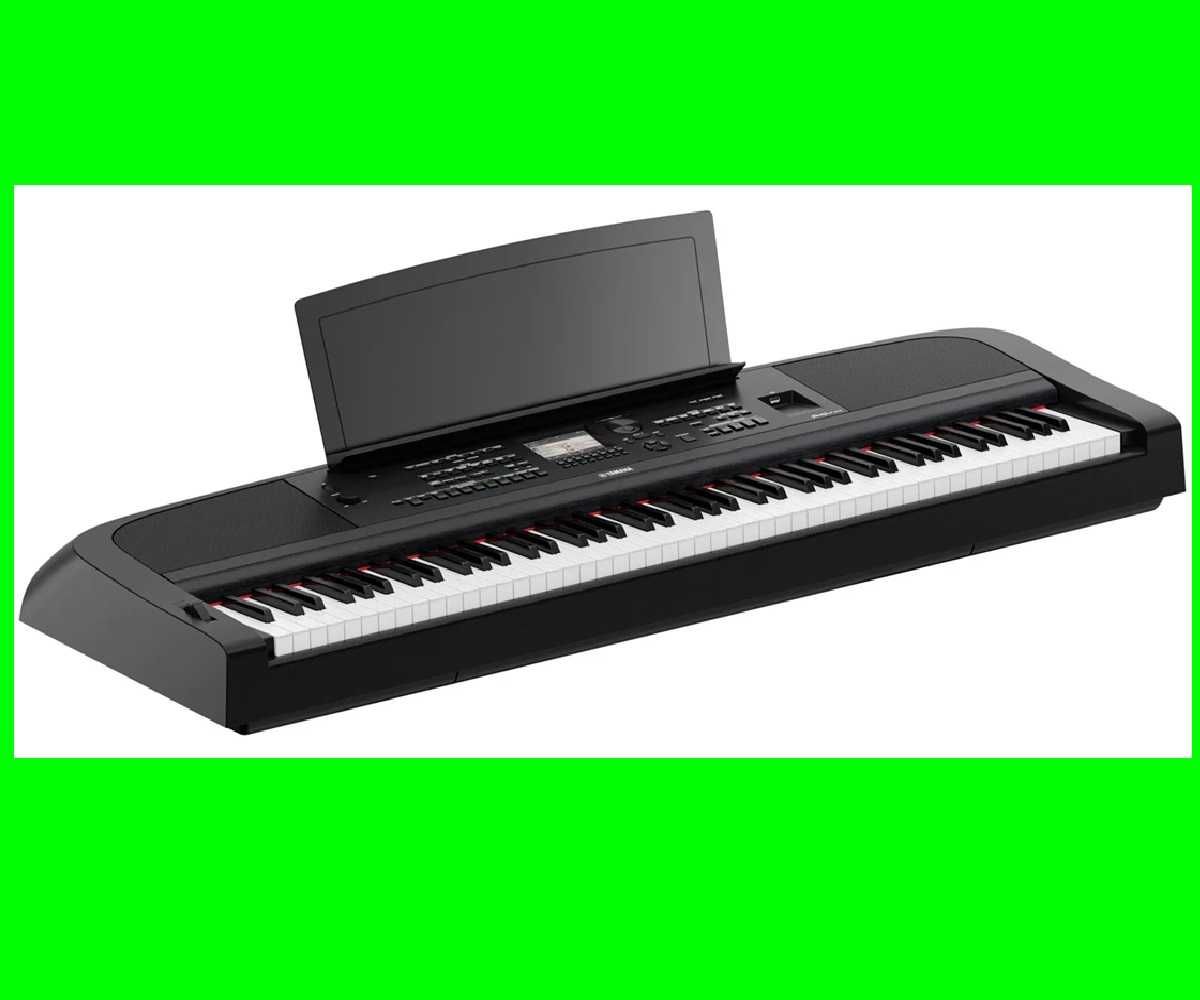 Yamaha DGX-670 Czarne Pianino i Keyboard / Aranżer w jednym