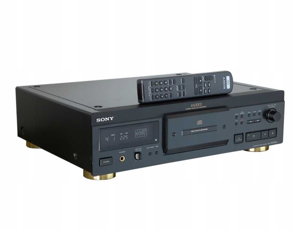 Leitor de cds sony cdp-xa30es