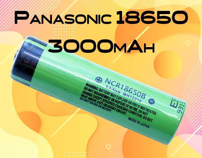Аккумулятор новый Panasonic NCR18650B 3000mah 18650 3.7V для фонаря