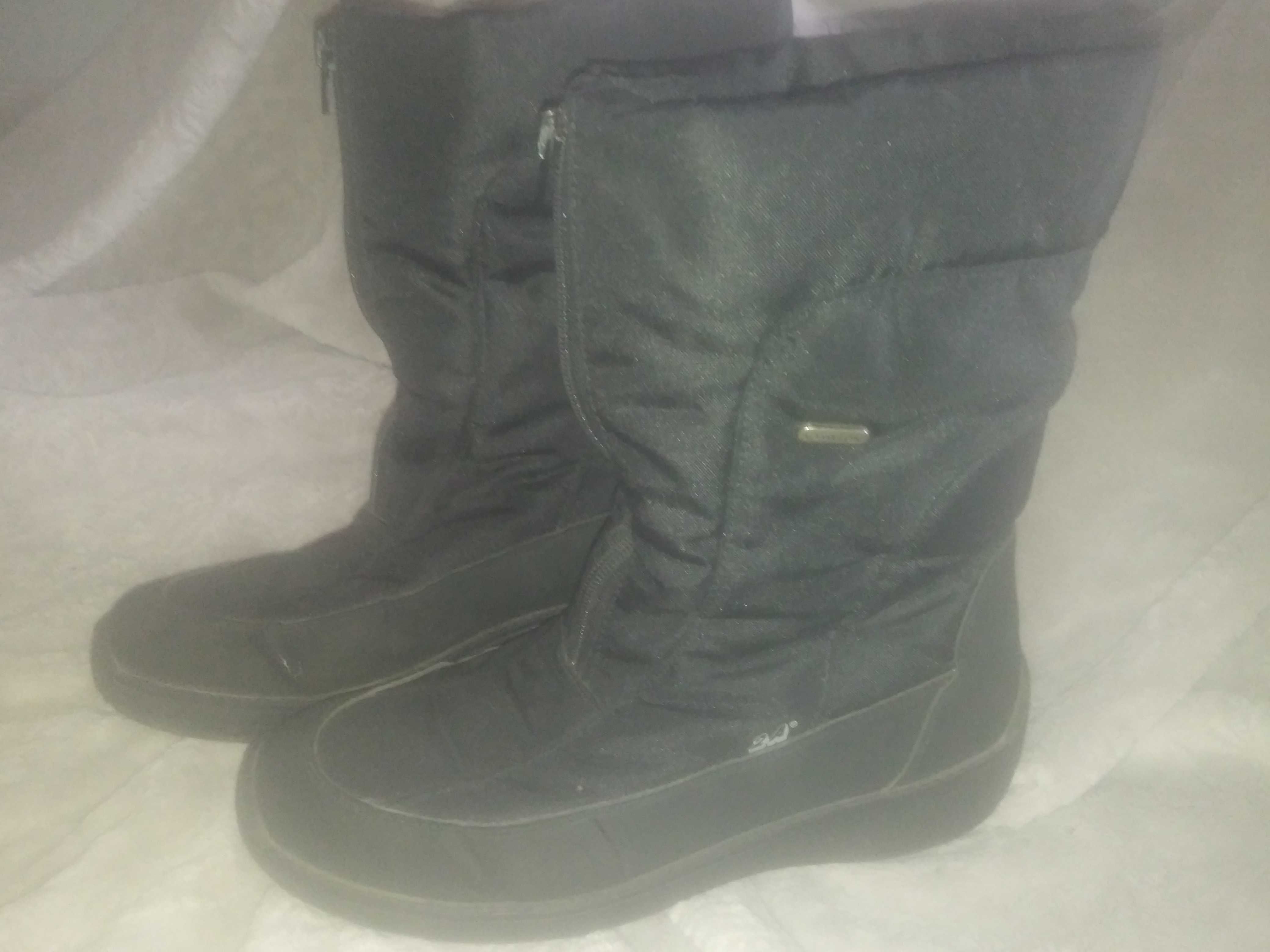 Buty śniegowce 39 czarne