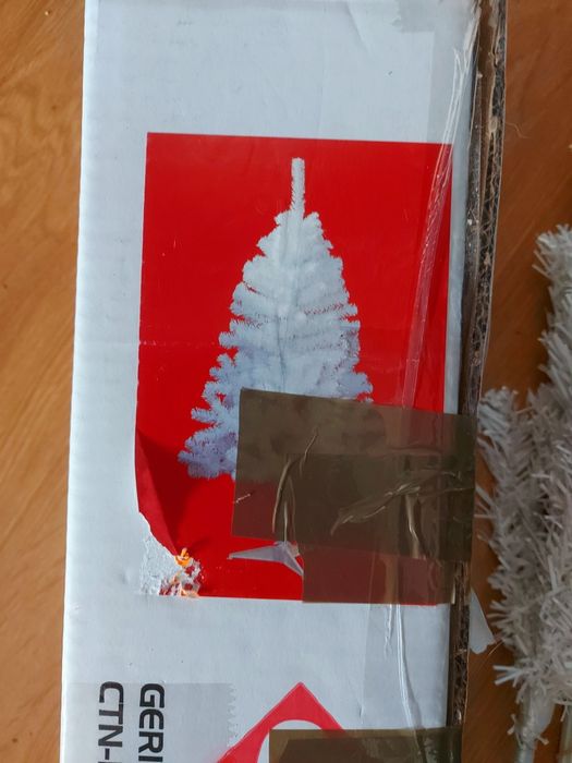 Árvore de Natal Branca 90cm + 3 Árvores 50cm