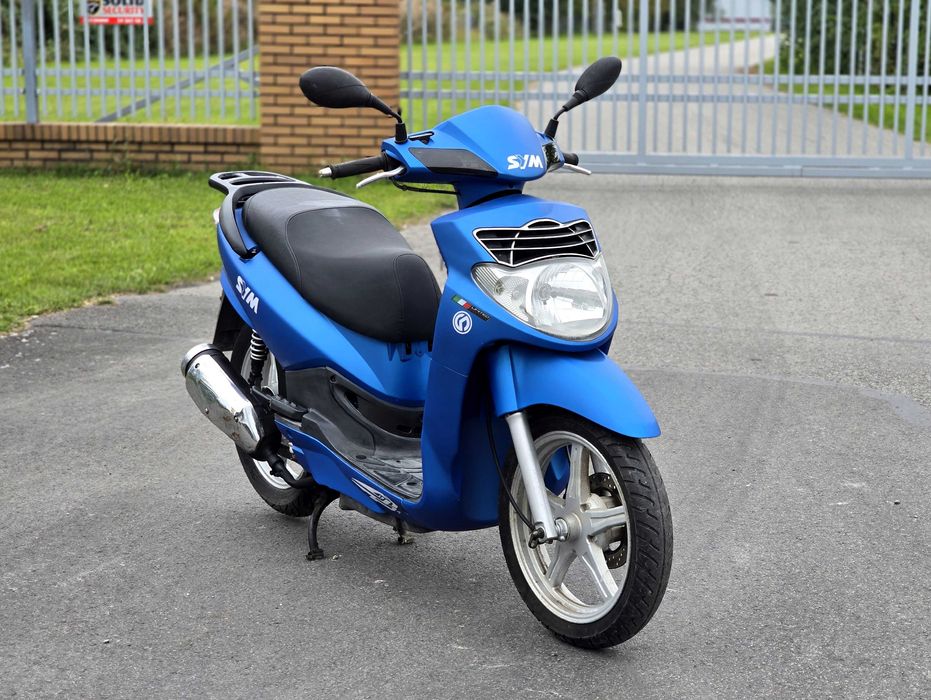 Skuter na dużych kołach SYM 125/50 125 rejestrowany na 50