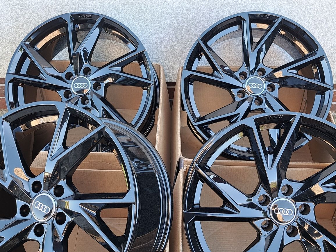 Alufelgi 19 AUDI 5x112 A4 B8 B9 A5 A7 A6 C6 C7 A8 ET30 CA23 Czarne