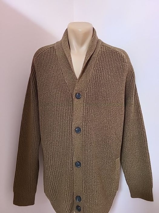 Мужской, вязаный кардиган 54 размер.