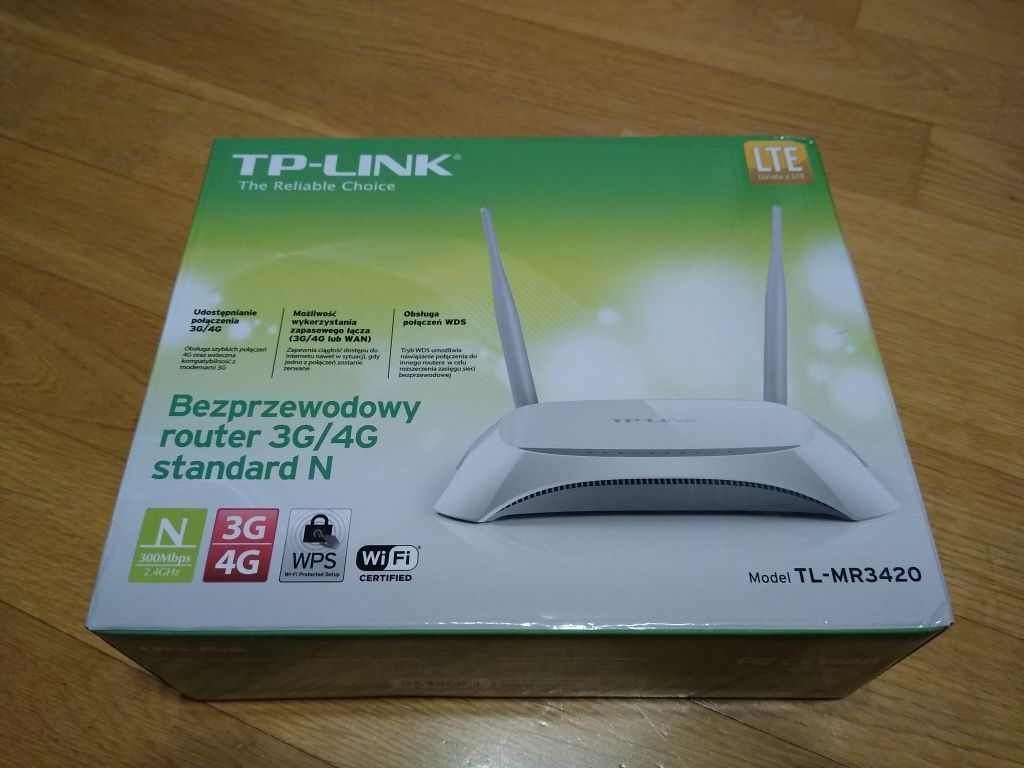 TP-LINK TL-MR3420 Bezprzewodowy router 3G/4G