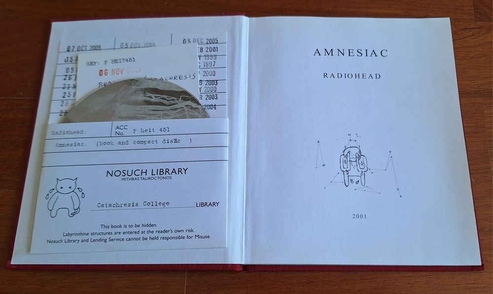 Álbum Amnesiac -  Radiohead