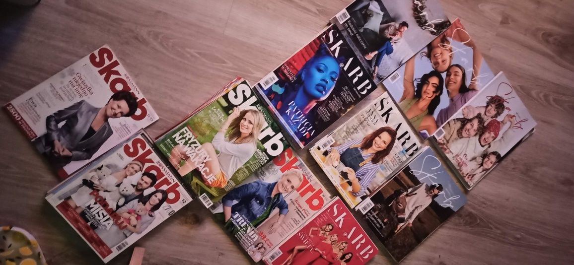 Zestaw gazet Skarb rossmann 42szt