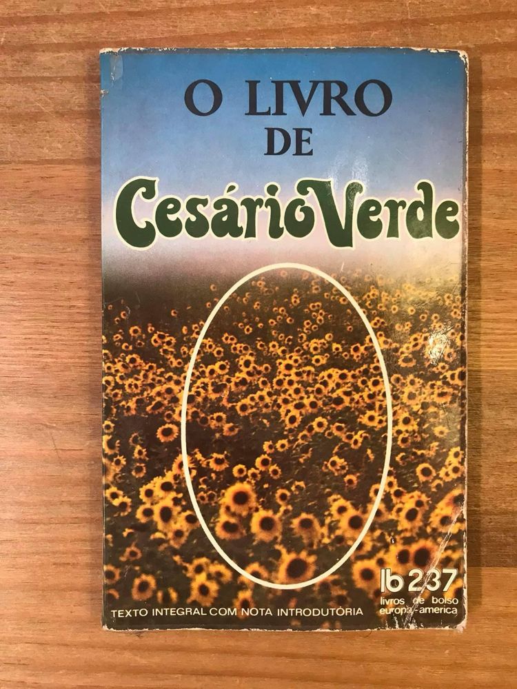 O Livro de Cesário Verde (portes grátis)