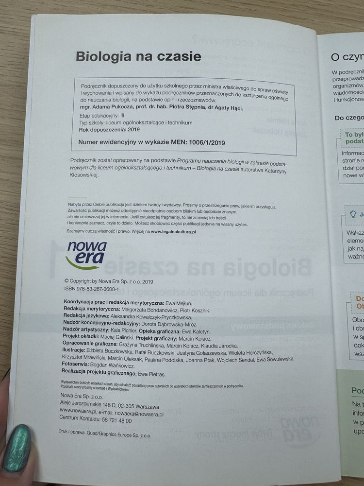 Biologia na czasie 1