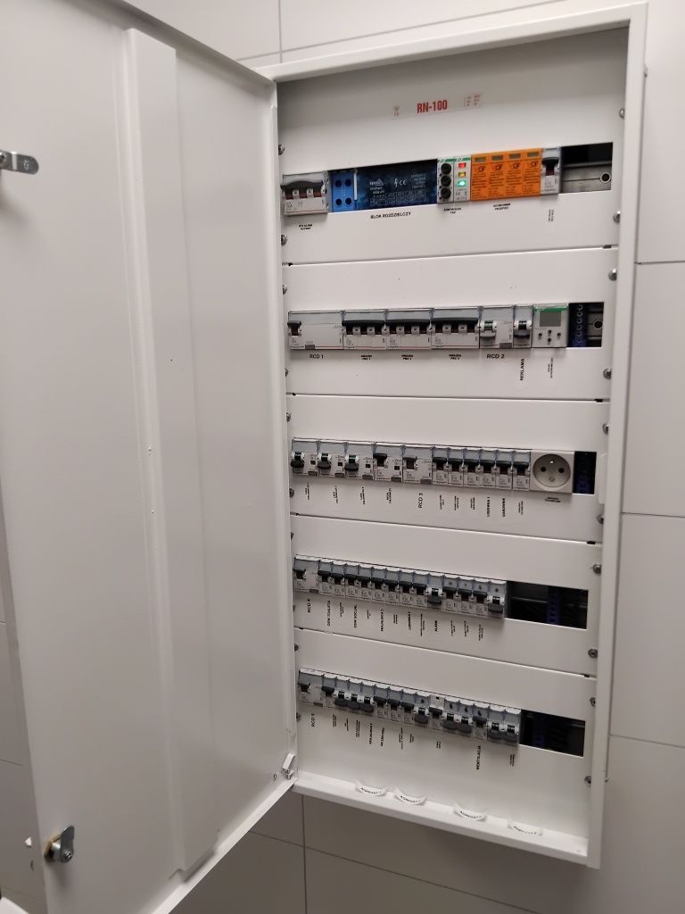 instalacje elektryczne modernizacje elektryk pomiary alarmy monitoring