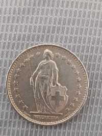 1 franco suíço de 1968
