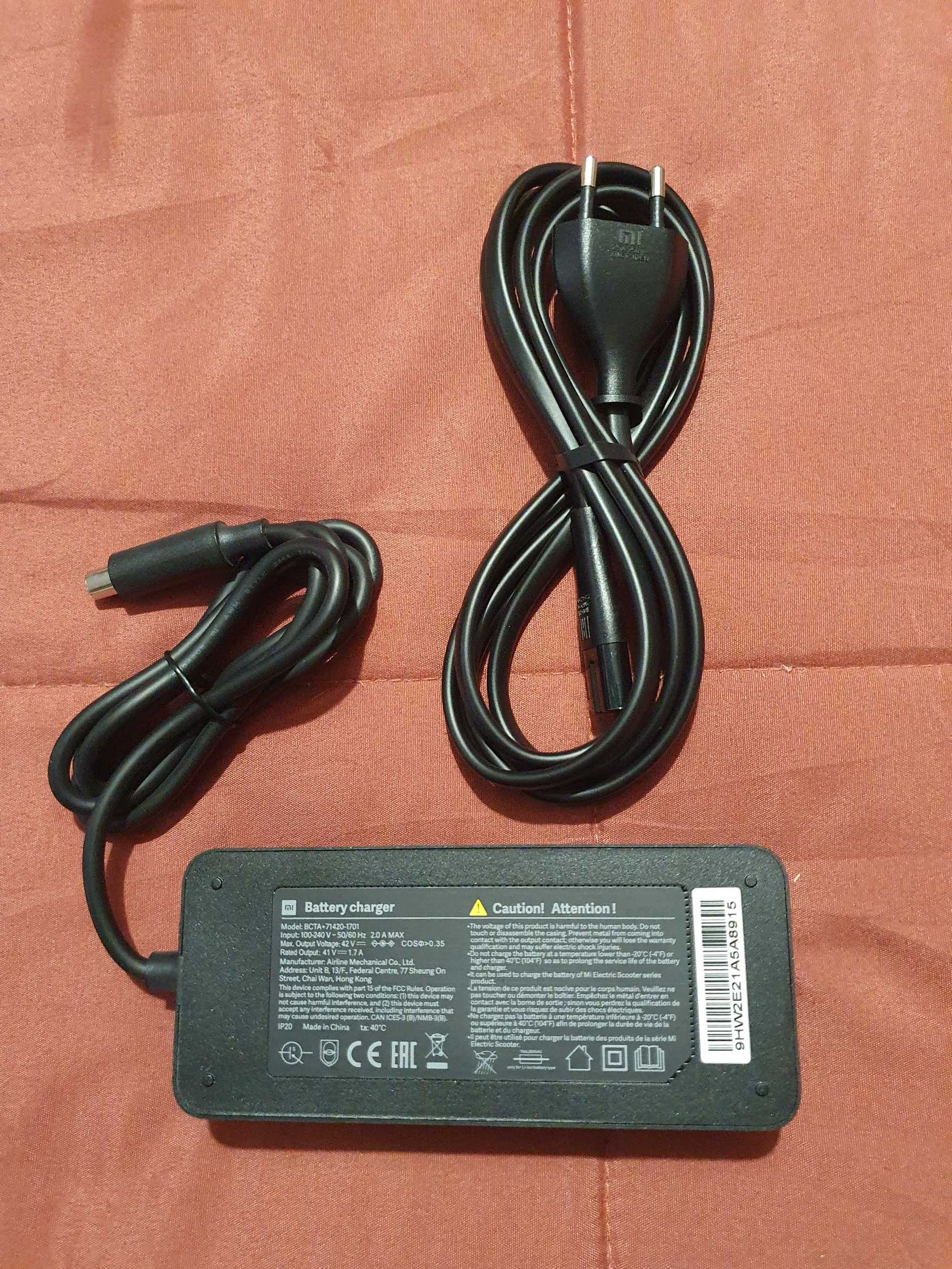 Carregador Trotinetes XIAOMI – novo e ORIGINAL