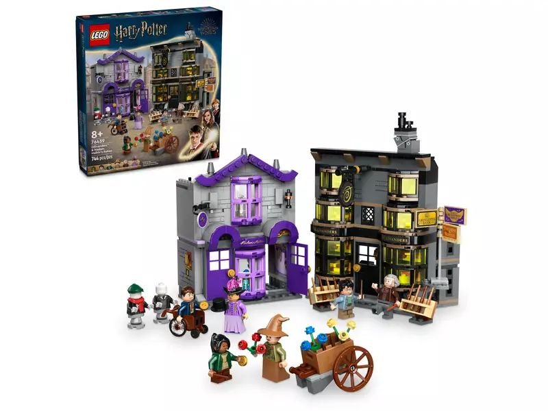 LEGO Harry Potter™ Sklepy Ollivandera™ i Madame Malkin 76439