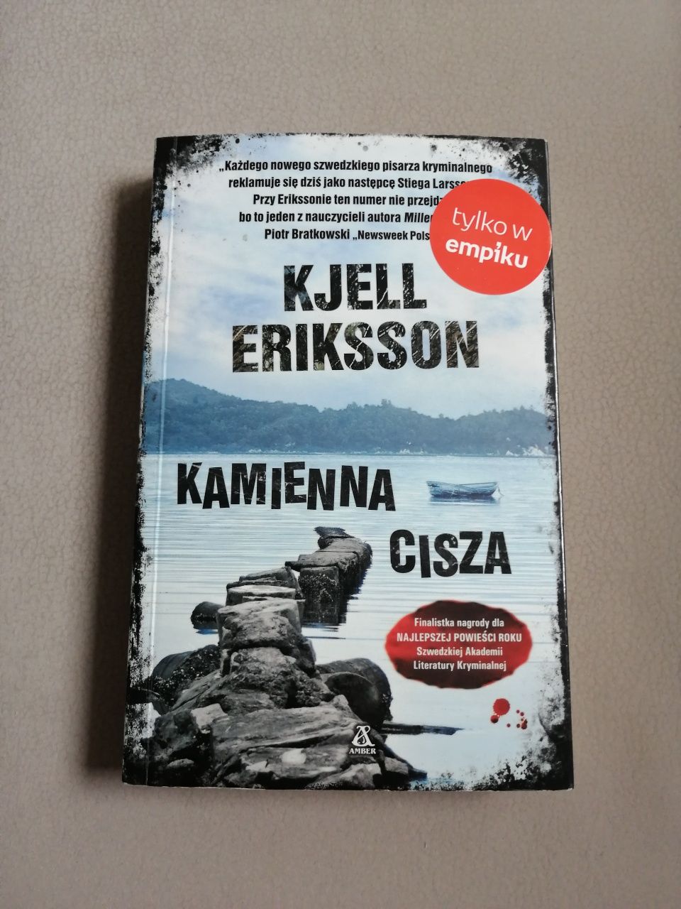 "Kamienna cisza" Kjell Eriksson