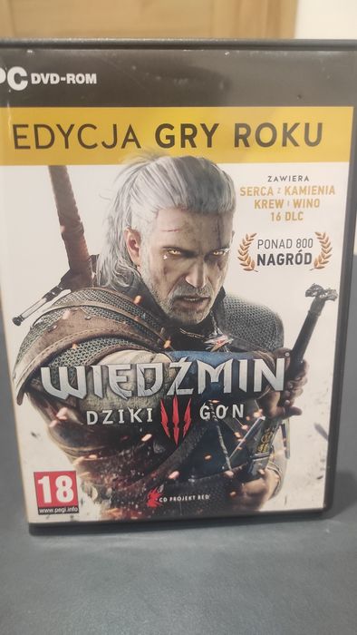 Wiedźmin 3 dziki gon edycja dvd