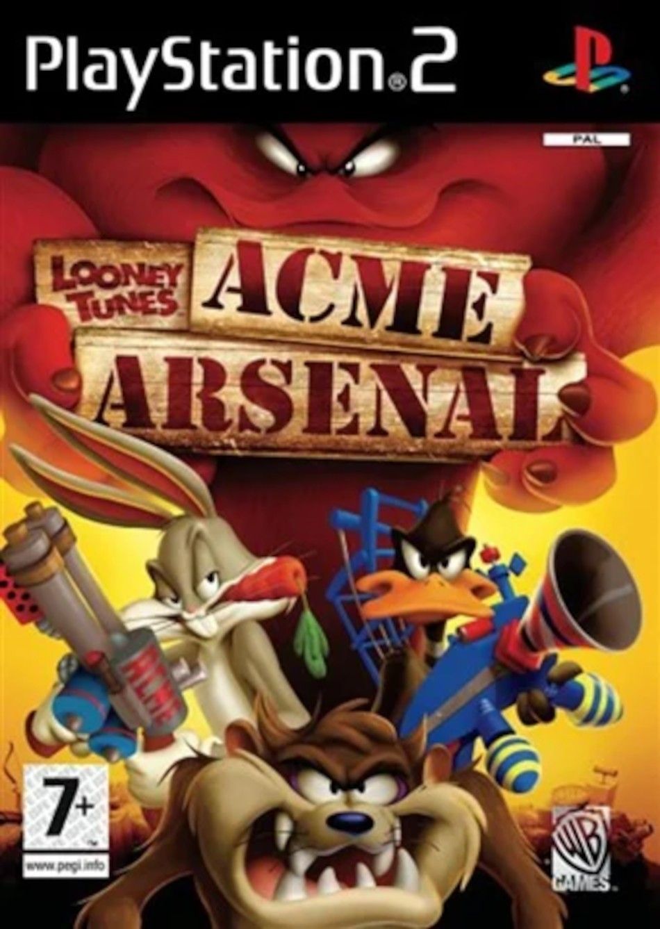 Looney Tunes Acme Arsenal PS2 Uniblo Łódź