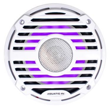 Głośniki stereo do łodzi Aquatic AV model PRO Classic 6.5" RGB