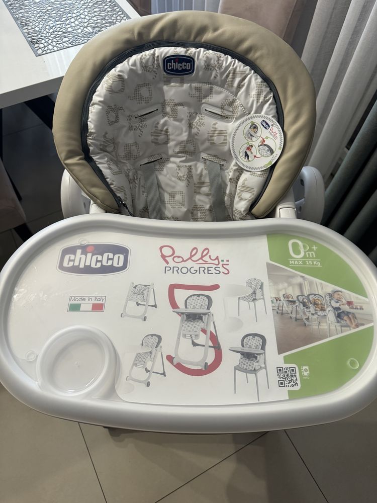Nowe krzeselko do karmienia Chicco Polly 5