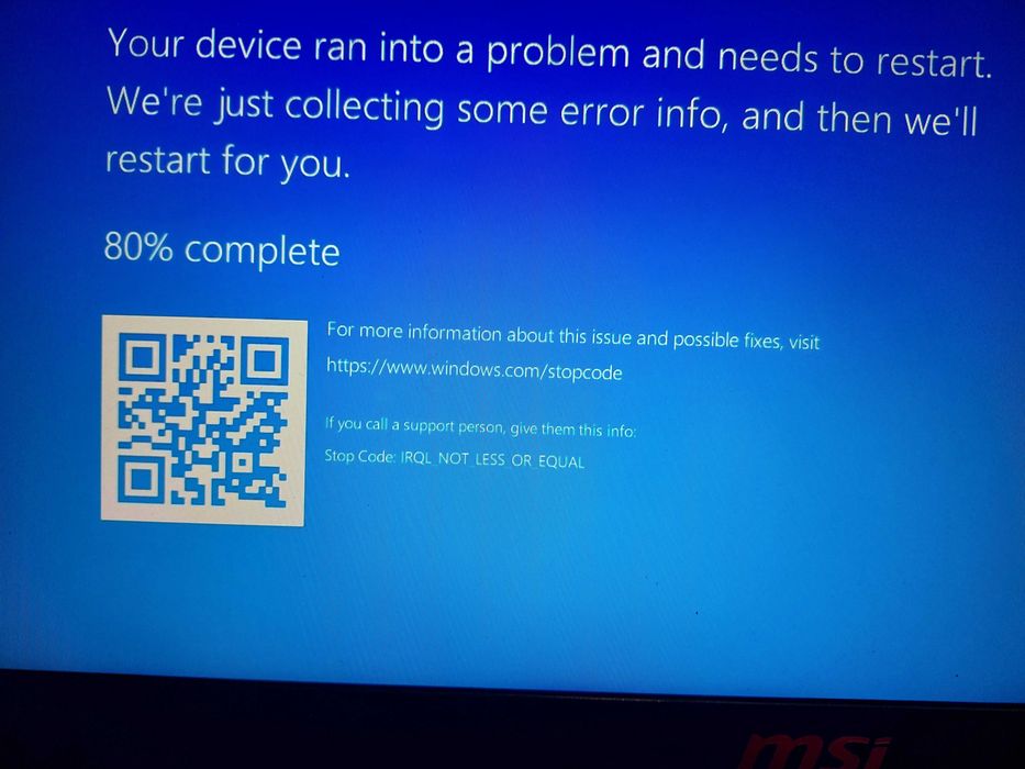 Laptop MSI GP72MVR 7RFX Leopard Pro Uszkodzony
