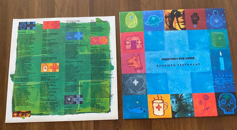 Disco de vinil: "Renewed Testament", dos Chapter+The Verse
