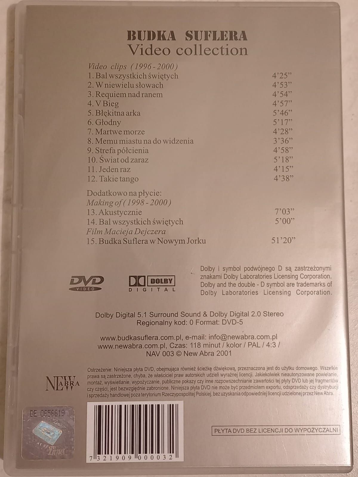 Budka Suflera DVD