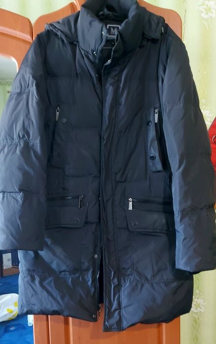 Пуховик мужской 52р. Натуральный.  "Mirets"