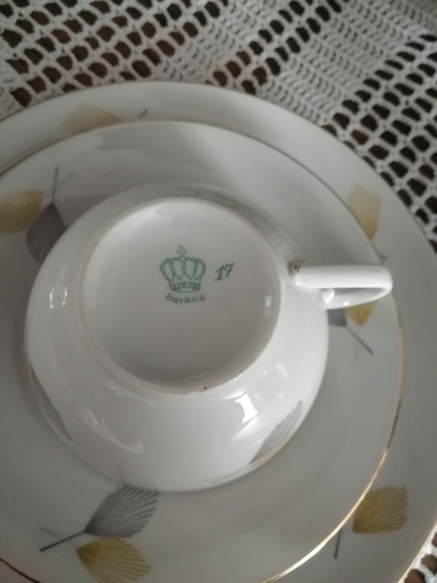 Komplet do kawy, herbaty, porcelana Bawaria