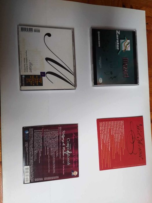 Pack Mozart com vários CD