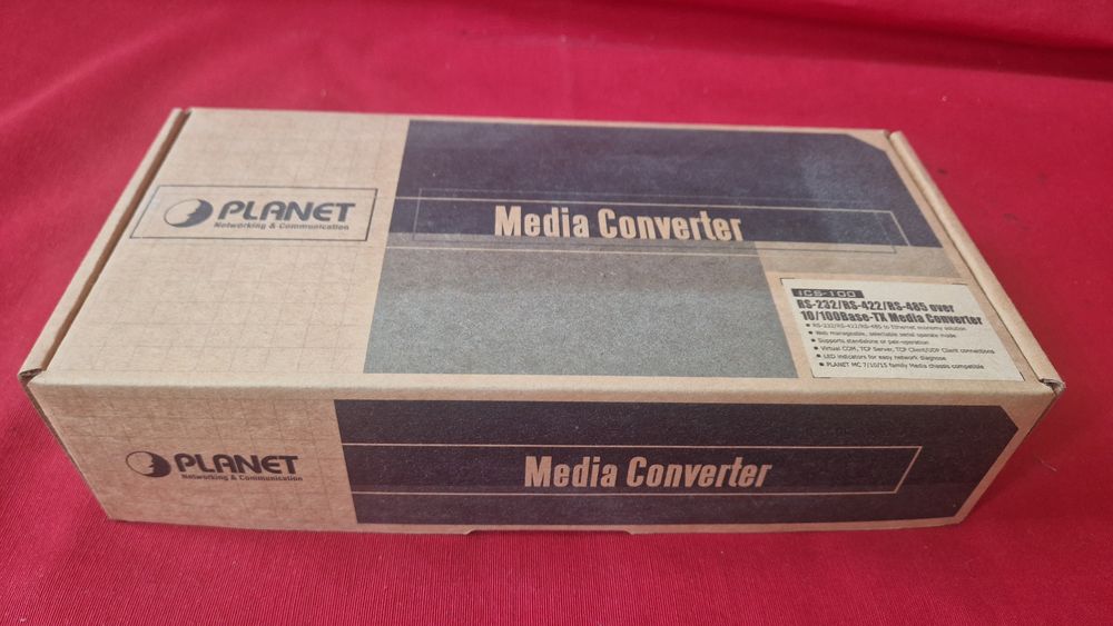 Planet ICS konwerter RS232/422/485/ na LAN R-45 10/100 Base