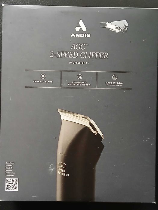 Andis bezszczotkowa maszynka do strzyżenia psów AGC B czarna*nowa
