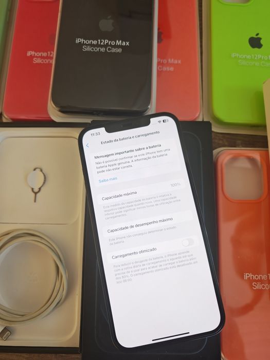 iPhone 12 Pro Max 128GB Azul em Bom estado, Aceito Retomas