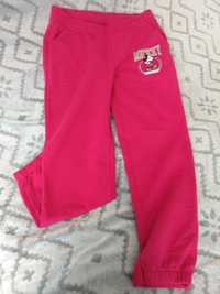 Spodnie dresowe dresy dziewczęce damskie różowe Disney 40/42 nowe