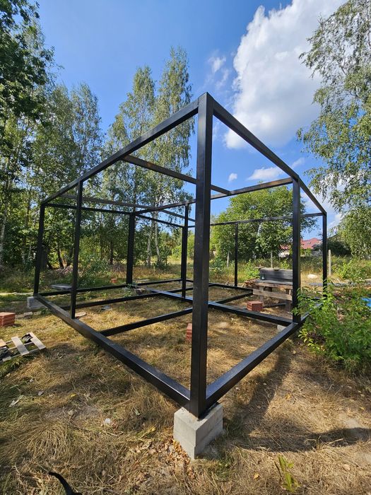 Rama stalowa kontener mieszkalny biurowy socjalny Konstrukcja stalowa