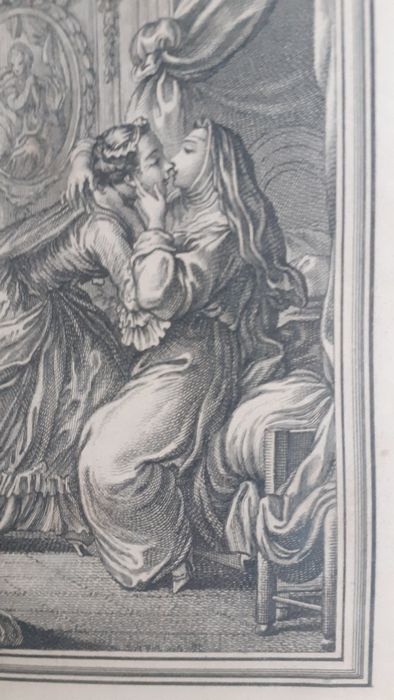 Litografia - Pierre'a Philippe'a Choffard a - 1776
