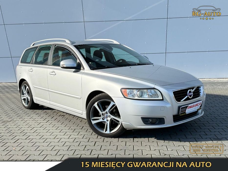 Volvo V50 1.6 D2 114KM Navi Serwis Oryginał 247Tkm!! Piękne!!! Gwarancja 15mieś!
