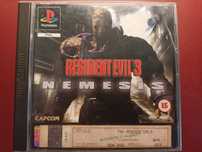 PS1 Resident Evil 3 Nemesis CIB PAL UK Ingles English Black Label