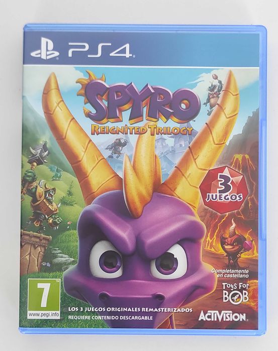Spyro Reignited Trilogy - PS4 - Jogo - 24H Envio