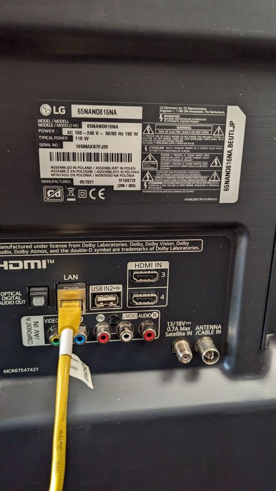 Samsung 19" і 65"LG NANOCELL816  та 65"Philips 8108/12