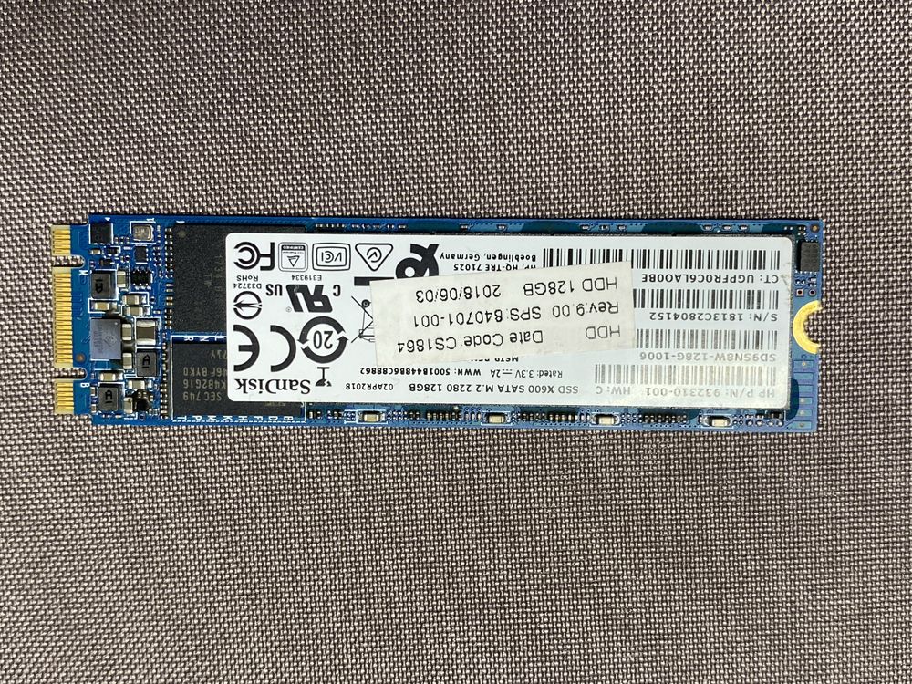 SSD M2 128GB Sandisk