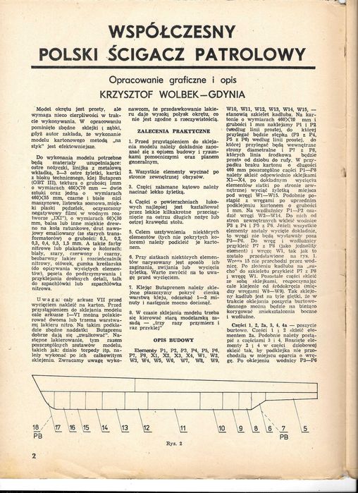 Mały Modelarz 7 1986 Ścigacz patrolowy