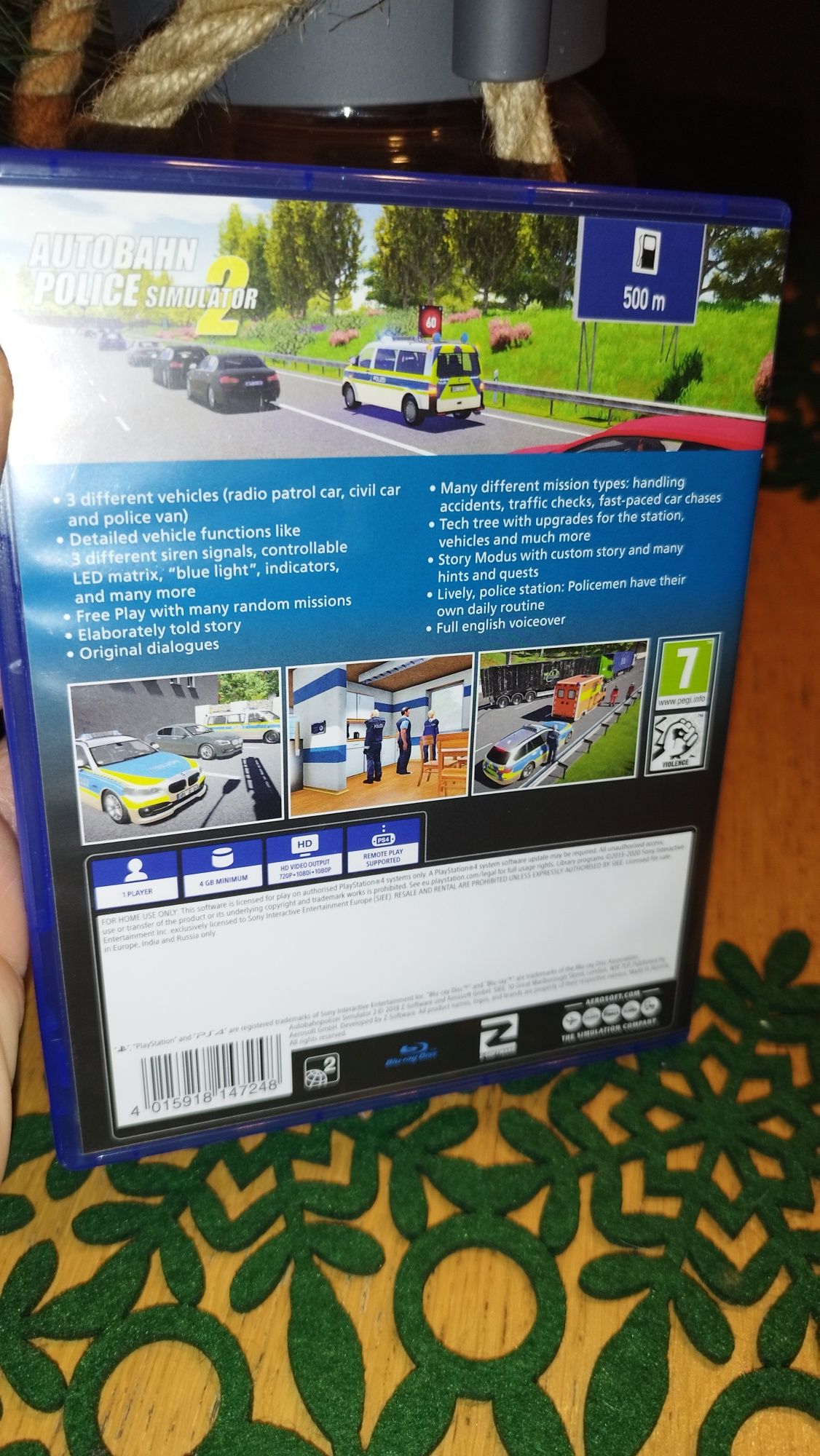 Autobahn Police Simulator 2 na PS4 UŻYWANA