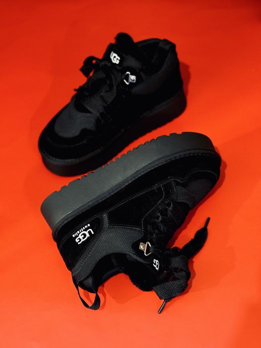Кроссовки UGG Lowmel Australia Овчина Угг, Уггі натуральный замш /Уги